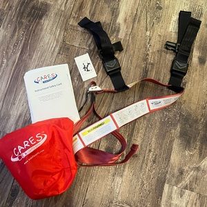 Child airplane harness seatbelt